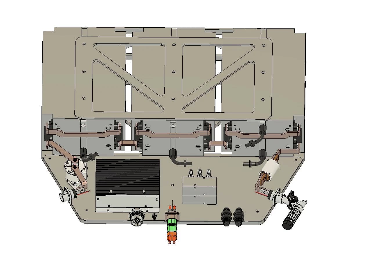 Battery-pack engineering model.