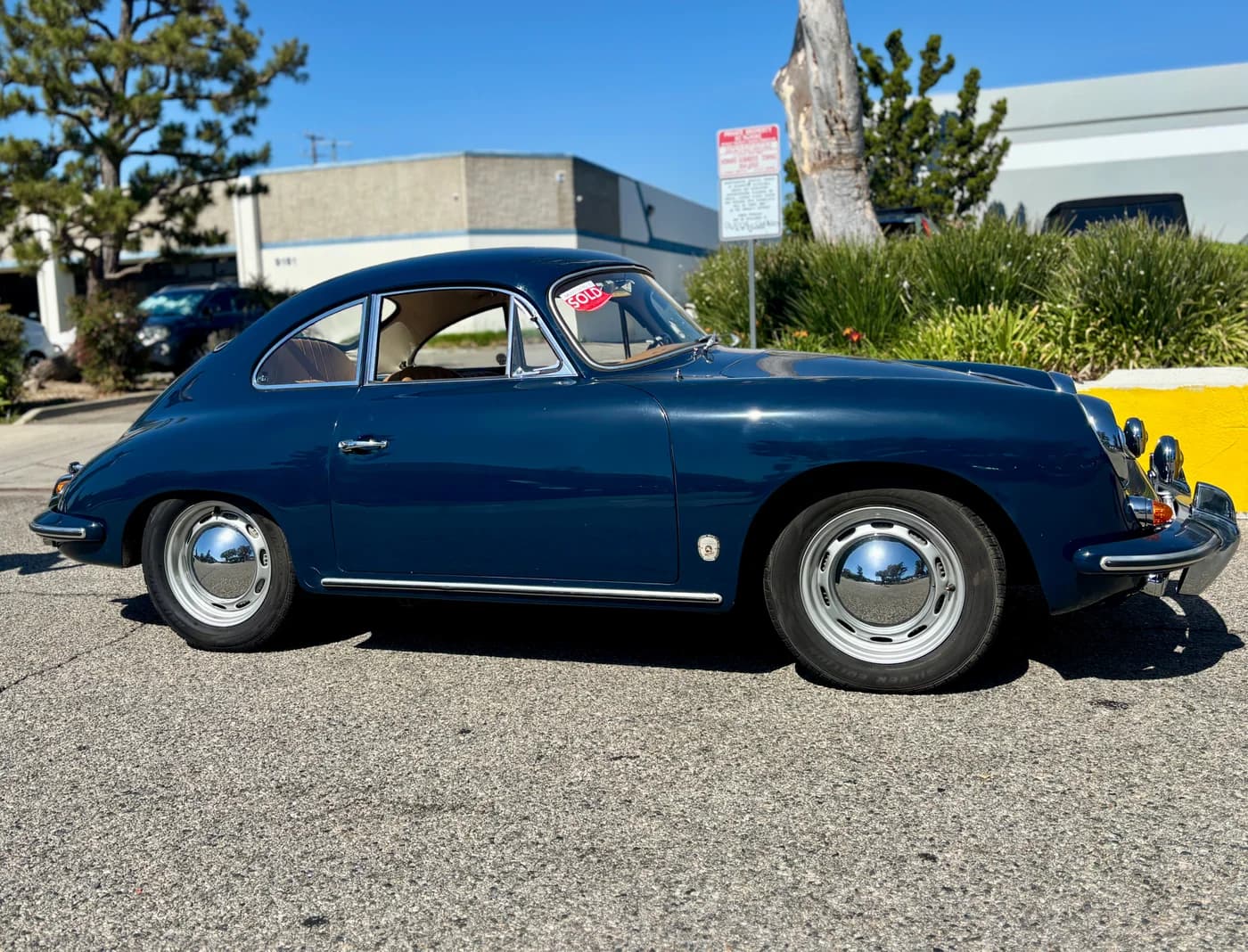 1960 Porsche 356 at the Current workshop