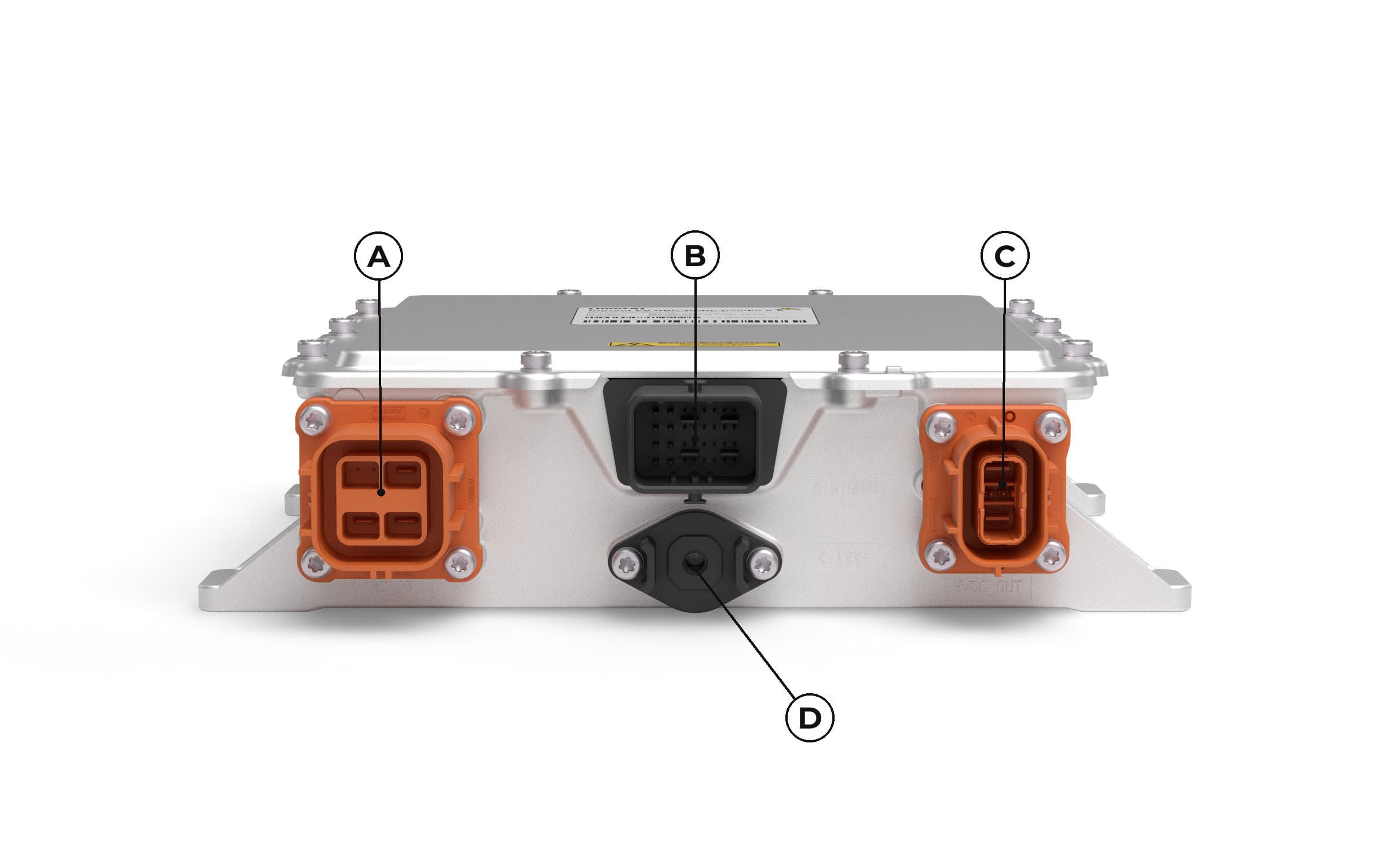 OBC-DCDC connector end, product render