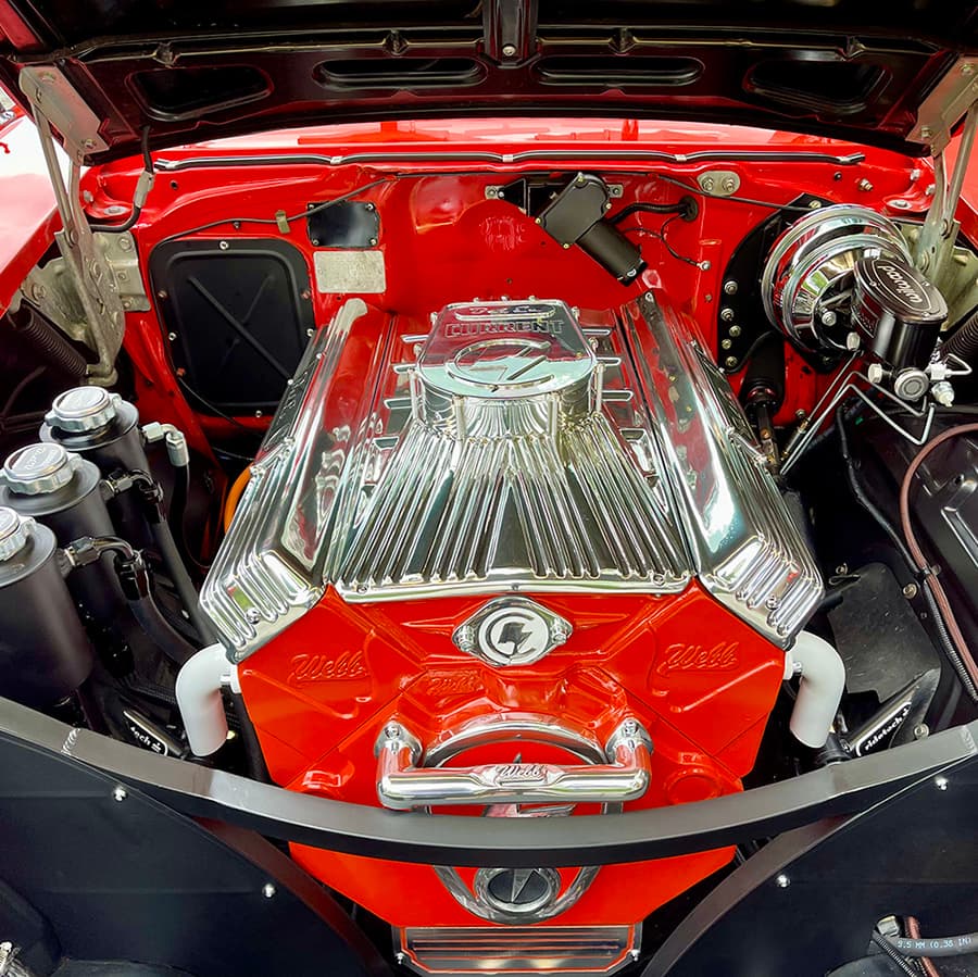 1957 Chevy Bel Air Convertible - Battery System