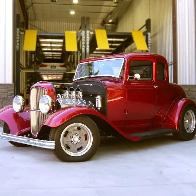 1932 Ford hot rod EV conversion