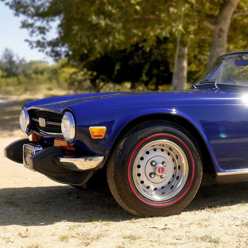 1974 Triumph TR6 EV conversion